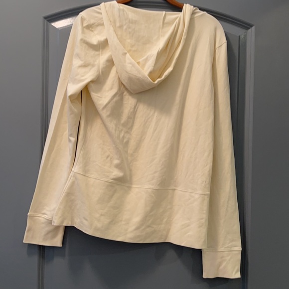 Danskin cream Yoga Hoodie Xl NWOT - Picture 4 of 4